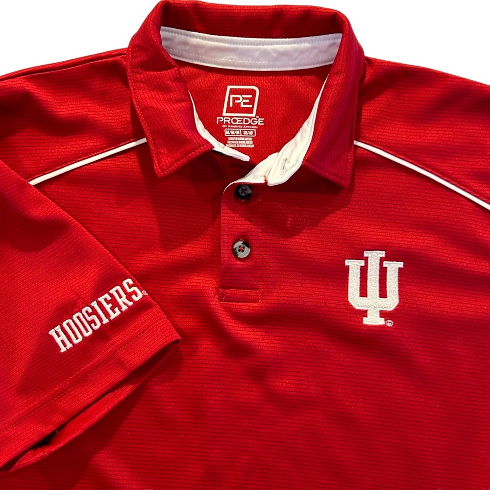 IU Indiana University Red Polo Shirt M